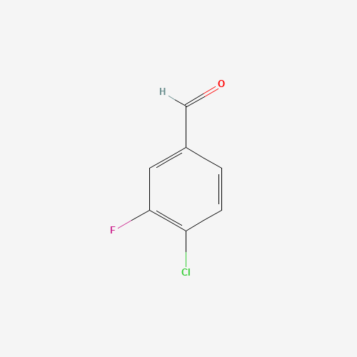 5527-95-7 4-Chloro-3-fluorobenzaldehyde chemical structure