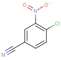 939-80-0 4-CHLORO-3-NITROBENZONITRILE chemical structure