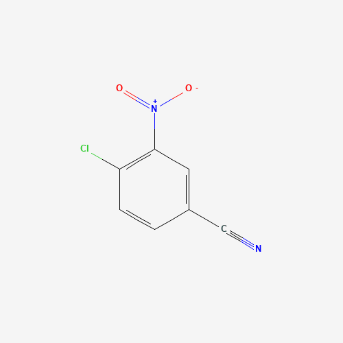 939-80-0 4-CHLORO-3-NITROBENZONITRILE chemical structure