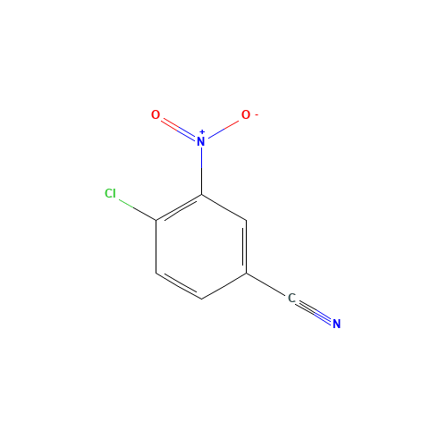 939-80-0 4-CHLORO-3-NITROBENZONITRILE chemical structure