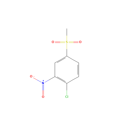97-07-4 4-Chloro-3-nitrophenyl methyl sulfone chemical structure