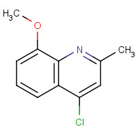 64951-58-2 4-CHLORO-8-METHOXY-2-METHYLQUINOLINE chemical structure