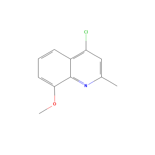 64951-58-2 4-CHLORO-8-METHOXY-2-METHYLQUINOLINE chemical structure