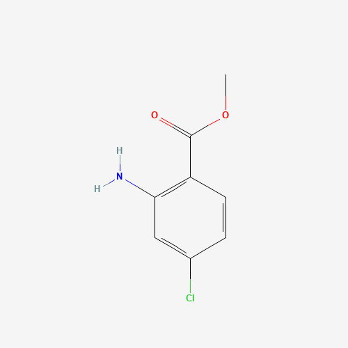 5900-58-3 2-AMINO-4-CHLOROBENZOIC ACID chemical structure