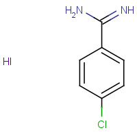 115297-57-9 4-CHLOROBENZAMIDINE HYDROIODIDE chemical structure