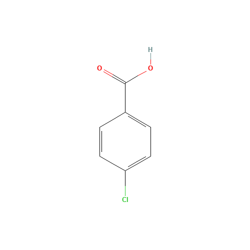 74-11-3 4-Chlorobenzoic acid chemical structure
