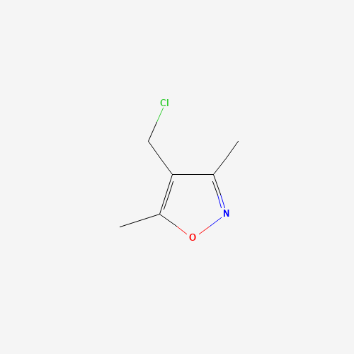 19788-37-5 4-(CHLOROMETHYL)-3,5-DIMETHYLISOXAZOLE chemical structure