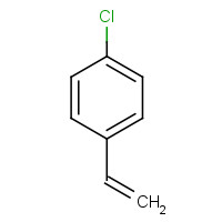 1073-67-2 4-Chlorostyrene chemical structure