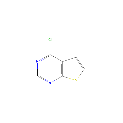 14080-59-2 4-CHLOROTHIENO[2,3-D]PYRIMIDINE chemical structure