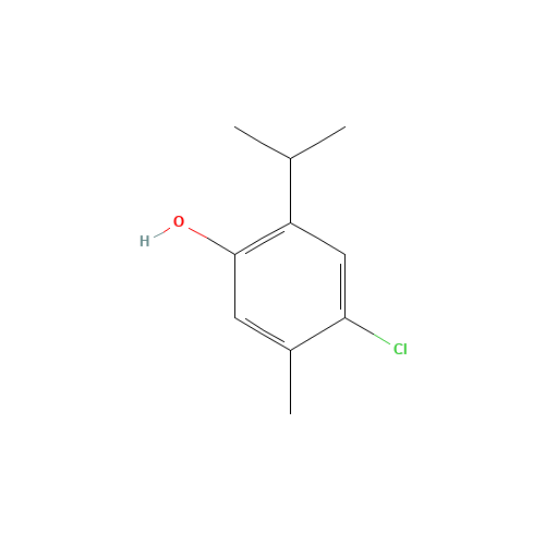 89-68-9 4-CHLORO-2-ISOPROPYL-5-METHYLPHENOL chemical structure