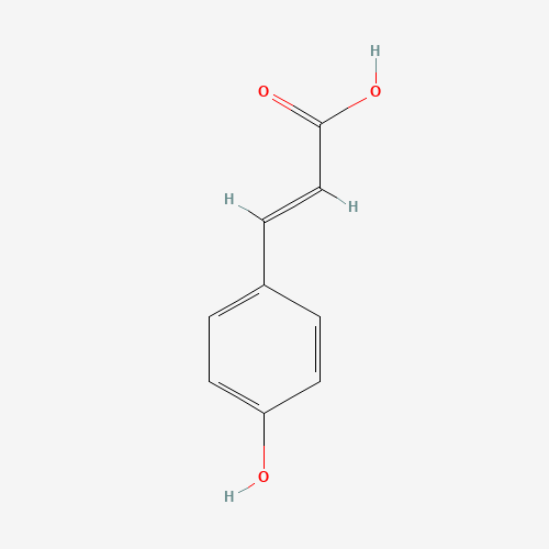 7400-08-0 p-Hydroxy-cinnamic acid chemical structure