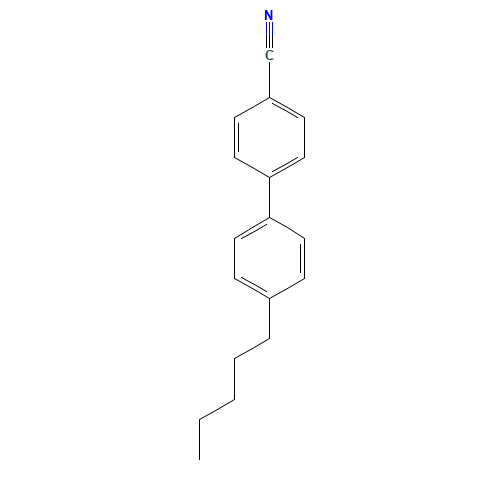 40817-08-1 4-Cyano-4'-pentylbiphenyl chemical structure