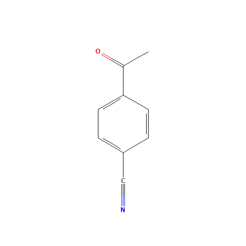 1443-80-7 4-ACETYLBENZONITRILE chemical structure