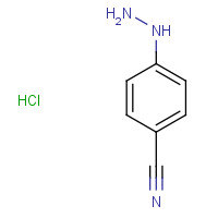2863-98-1 4-Cyanophenylhydrazine hydrochloride chemical structure