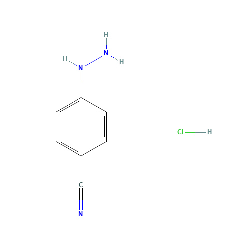 2863-98-1 4-Cyanophenylhydrazine hydrochloride chemical structure