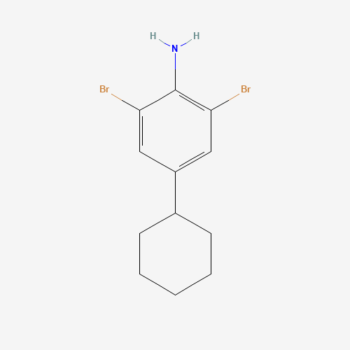 175135-11-2 2,6-DIBROMO-4-CYCLOHEXYLANILINE chemical structure