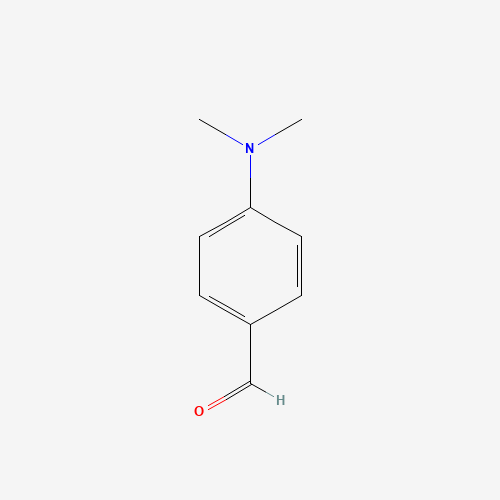 100-10-7 4-Dimethylaminobenzaldehyde chemical structure