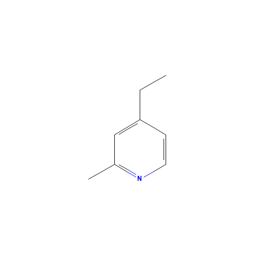 536-88-9 4-ETHYL-2-METHYLPYRIDINE chemical structure