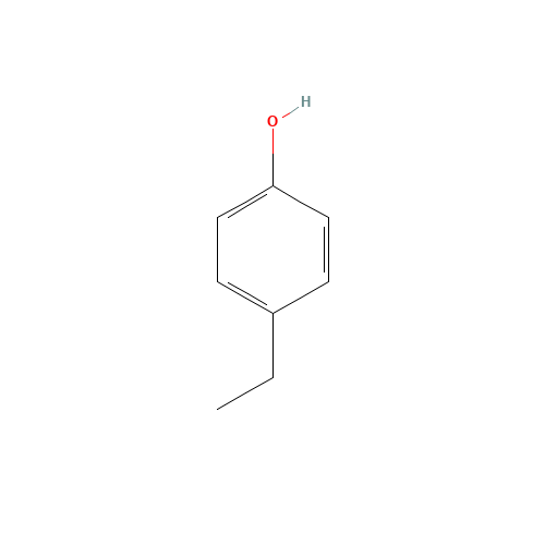 123-07-9 4-Ethylphenol chemical structure