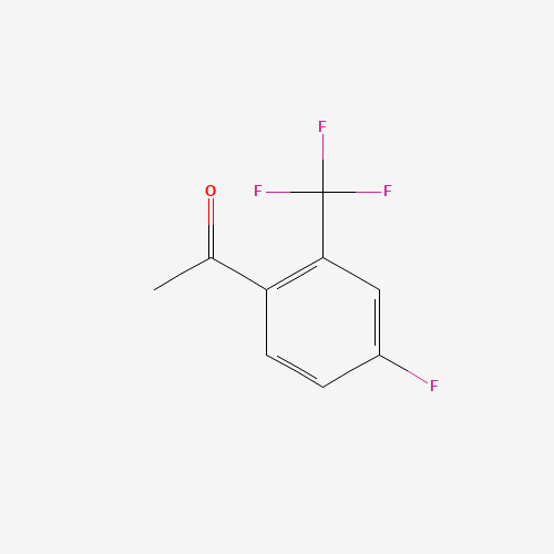 208173-21-1 4'-Fluoro-2'-(trifluoromethyl)acetophenone chemical structure