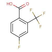 141179-72-8 4-FLUORO-2-(TRIFLUOROMETHYL)BENZOIC ACID chemical structure