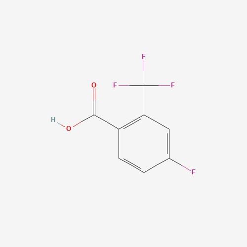 141179-72-8 4-FLUORO-2-(TRIFLUOROMETHYL)BENZOIC ACID chemical structure