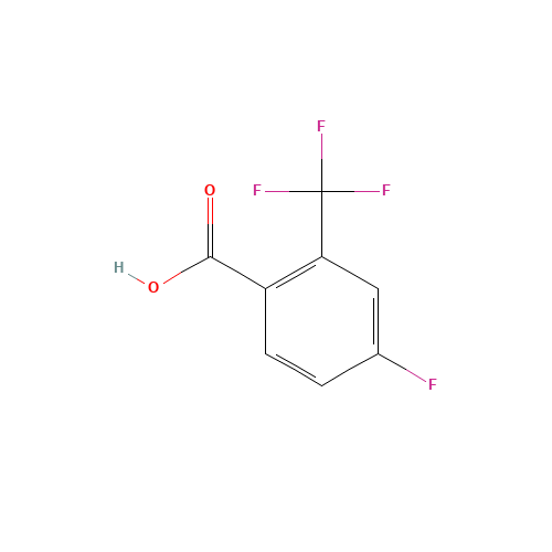 141179-72-8 4-FLUORO-2-(TRIFLUOROMETHYL)BENZOIC ACID chemical structure