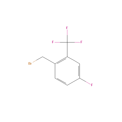 206860-48-2 4-Fluoro-2-(trifluoromethyl)benzyl bromide chemical structure