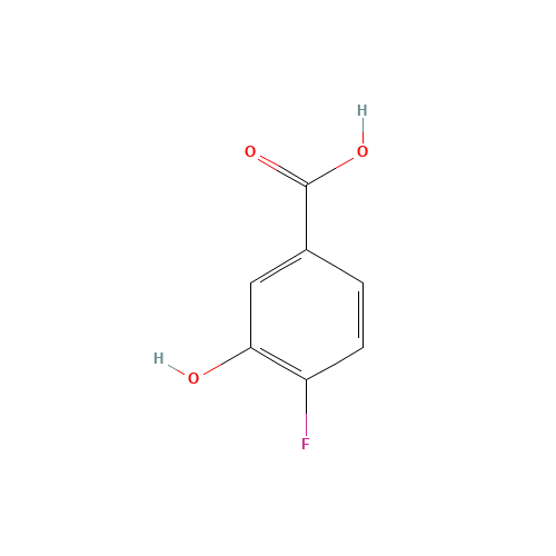 51446-31-2 4-FLUORO-3-HYDROXYBENZOIC ACID chemical structure
