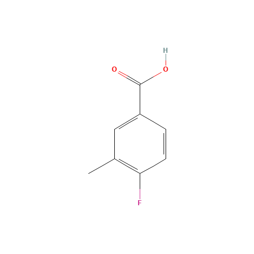 403-15-6 4-FLUORO-3-METHYLBENZOIC ACID chemical structure