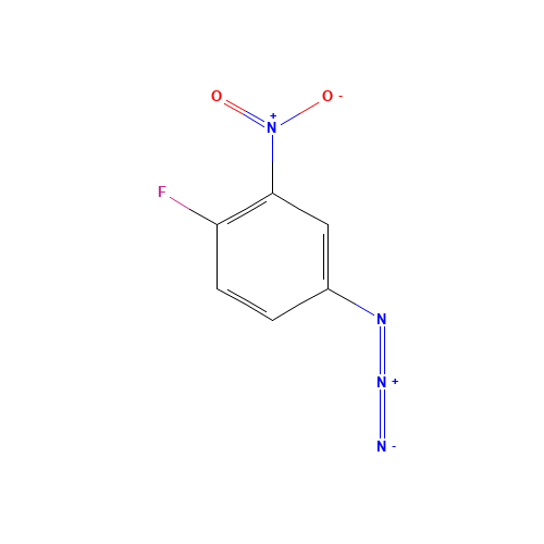 28166-06-5 4-FLUORO-3-NITROPHENYL AZIDE chemical structure