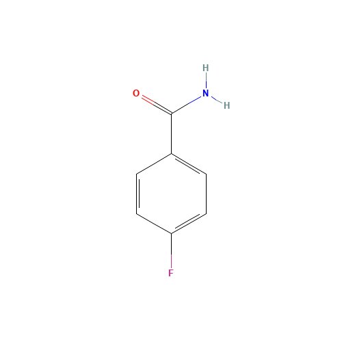 824-75-9 4-Fluorobenzamide chemical structure