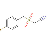 175276-84-3 4-FLUOROBENZYLSULFONYLACETONITRILE chemical structure