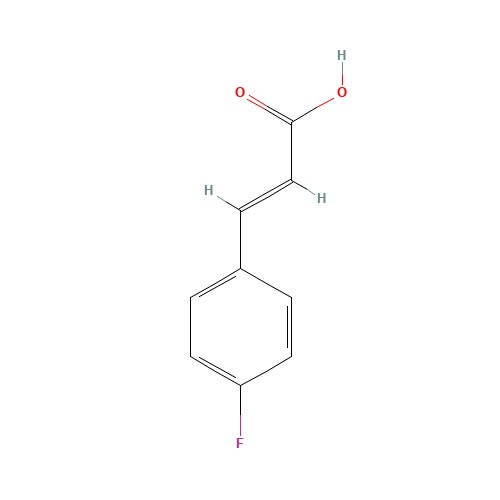 459-32-5 4-Fluorocinnamic acid chemical structure