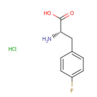 122839-52-5 D-4-Fluorophenylalanine hydrochloride chemical structure