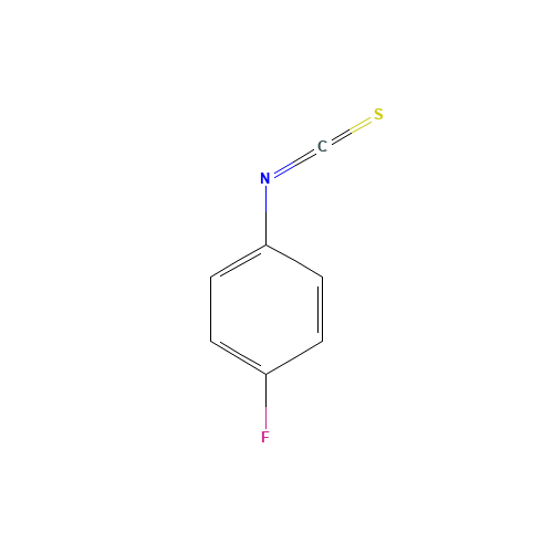 1544-68-9 4-FLUOROPHENYL ISOTHIOCYANATE chemical structure