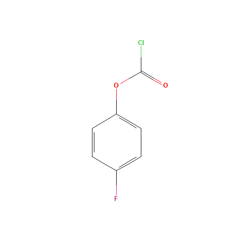38377-38-7 4-FLUOROPHENYL CHLOROFORMATE chemical structure