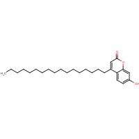 26038-83-5 4-HEPTADECYLUMBELLIFERONE chemical structure