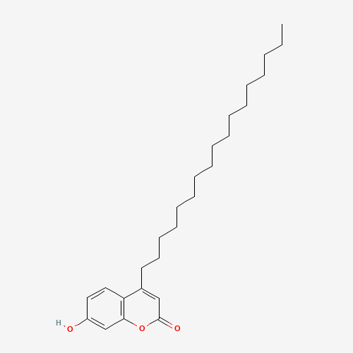 26038-83-5 4-HEPTADECYLUMBELLIFERONE chemical structure
