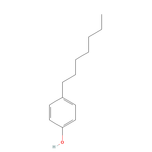 1987-50-4 4-N-HEPTYLPHENOL chemical structure