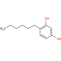 136-77-6 4-Hexyl-1,3-benzenediol chemical structure