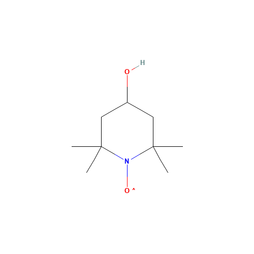 2226-96-2 4-Hydroxy-2,2,6,6-tetramethyl-piperidinooxy chemical structure