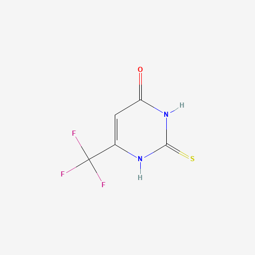 368-54-7 4-HYDROXY-6-(TRIFLUOROMETHYL)PYRIMIDINE-2-THIOL chemical structure