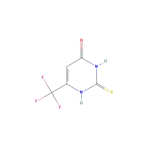 368-54-7 4-HYDROXY-6-(TRIFLUOROMETHYL)PYRIMIDINE-2-THIOL chemical structure