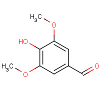 134-96-3 3,5-Dimethoxy-4-hydroxybenzaldehyde chemical structure