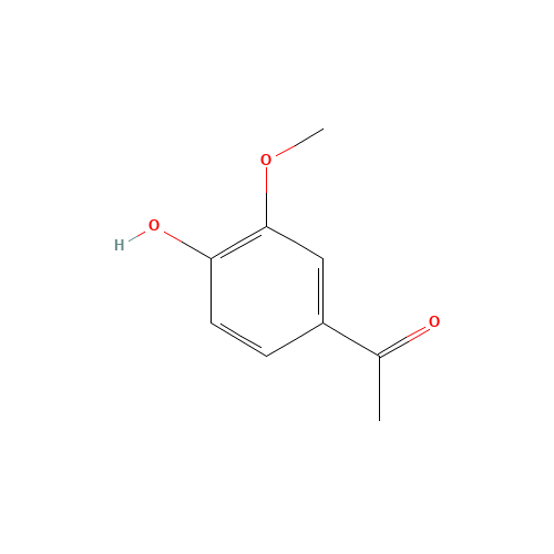 498-02-2 Acetovanillone chemical structure