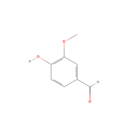 121-33-5 Vanillin chemical structure