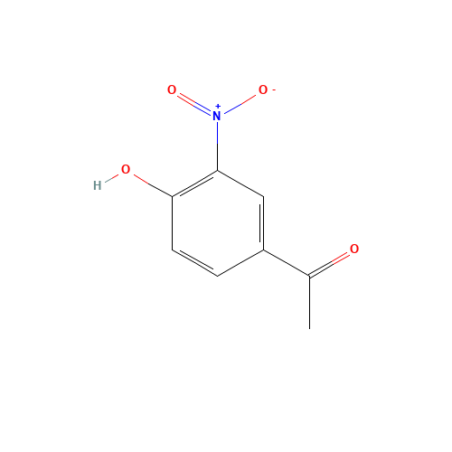 6322-56-1 4'-Hydroxy-3'-nitroacetophenone chemical structure