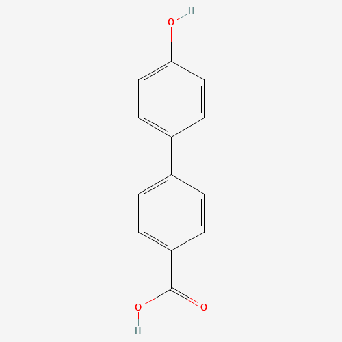 58574-03-1 4'-Hydroxy-4-biphenylcarboxylic acid chemical structure