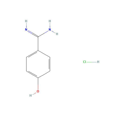 38148-63-9 4-Hydroxybenzamidine hydrochloride chemical structure